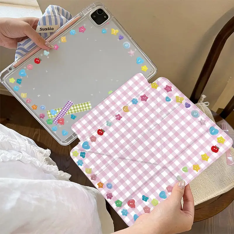 Full Body Shockproof 3+Y Fold Case For iPad10.2 7/8/9th 4/5th 10.9 iPad A16 2025 11th Air11/13inch IPad Mini6 8.3 Pro 11 2024