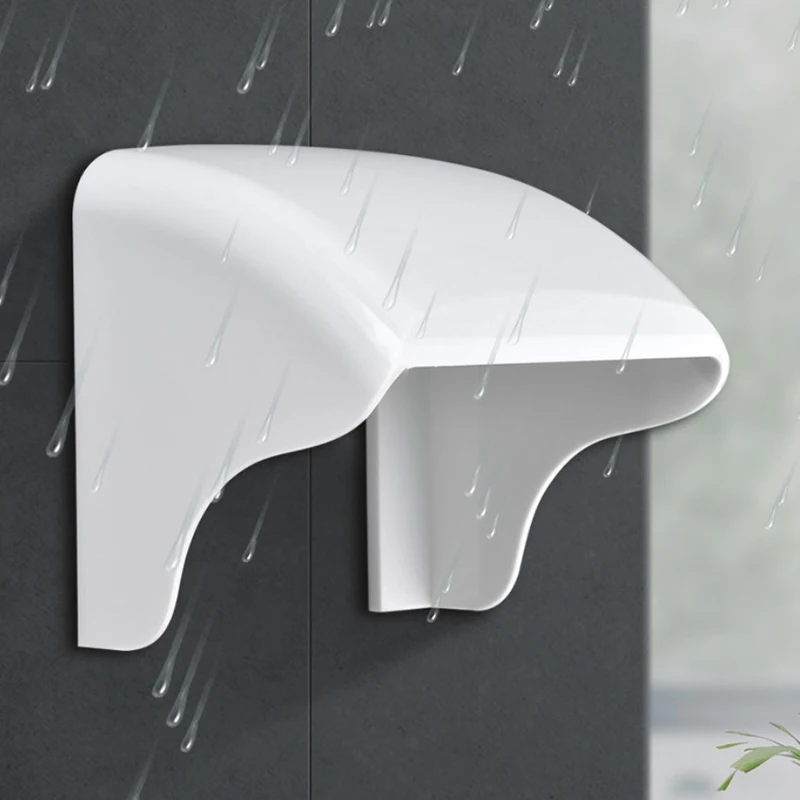 1PC Avoir Wall Waterproof Switch Box 86 Type Outdoor Socket Cover Box PC Plastic Rainproof Box White Blue Surface Protection Box