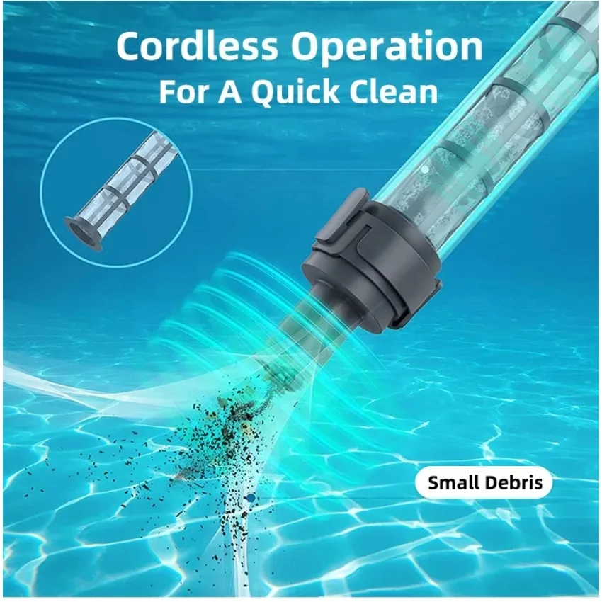 Rechargeable Swimming Pool Vacuum Cleaner, Pool Cleaning Equipment & Accessories