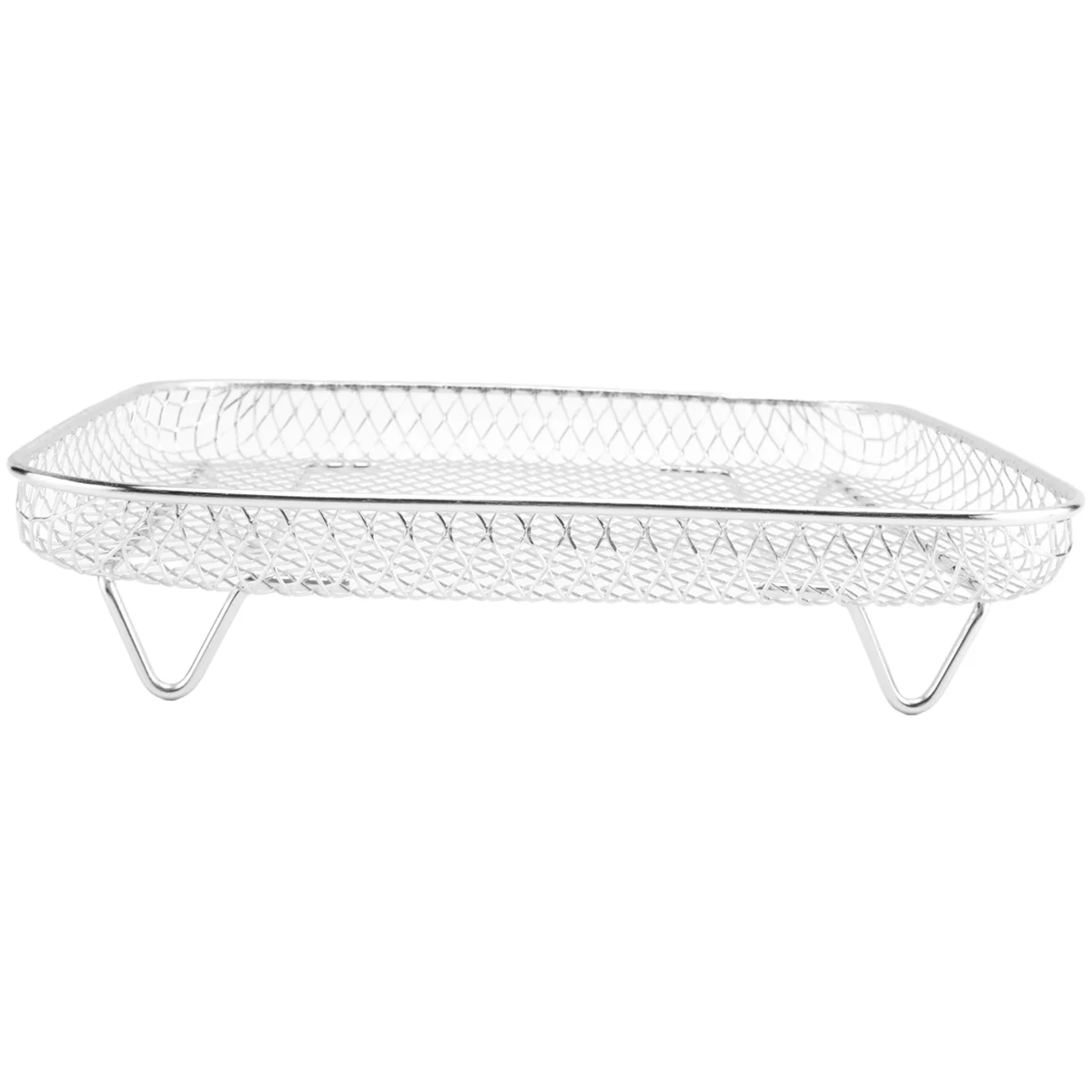 A74x 8 Polegada rack de fritadeira de ar para fritadeira de ar de vórtice instantâneo, para philips, para fritadeira de ar cosori, três cremalheiras de desidratador empilháveis quadradas