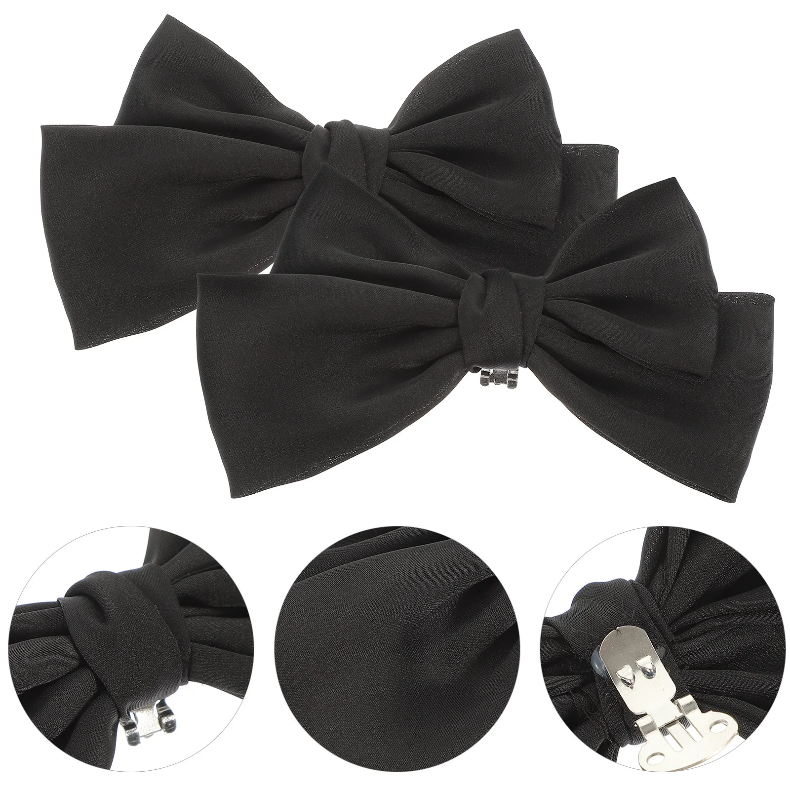 

1 Pair Retro Bow Shoe Clips Fabric Buckle For Women Wedding Bridal Shoes Decor High Heels Pumps Party Prom Evening Accessories