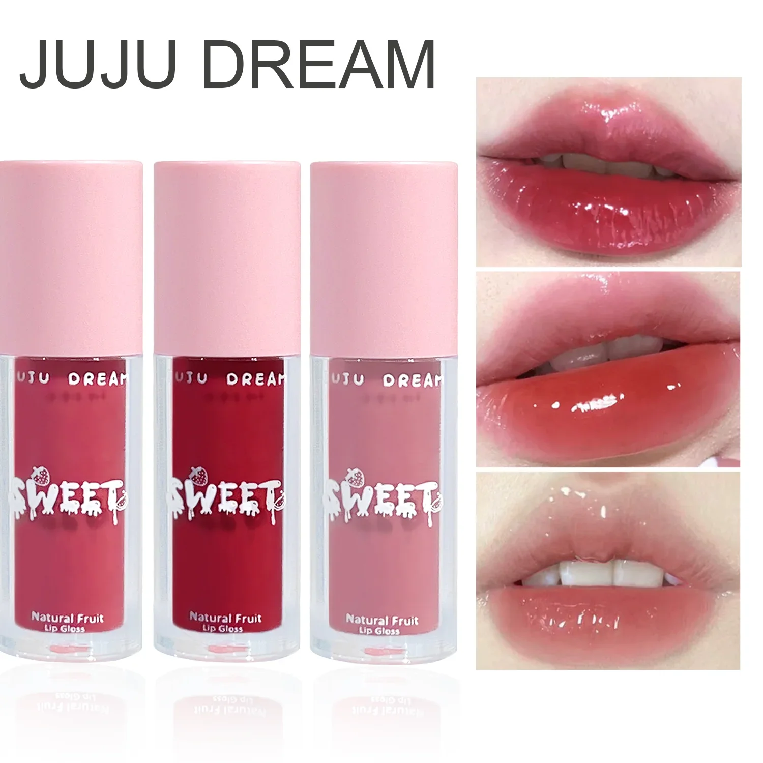 Buy 2 Get 1 Free, 3 Colors Mist Velvet Lip Oil, Hydrating, Brightening, Long-Lasting, Non-Sticky, Unisex, Certified Safe