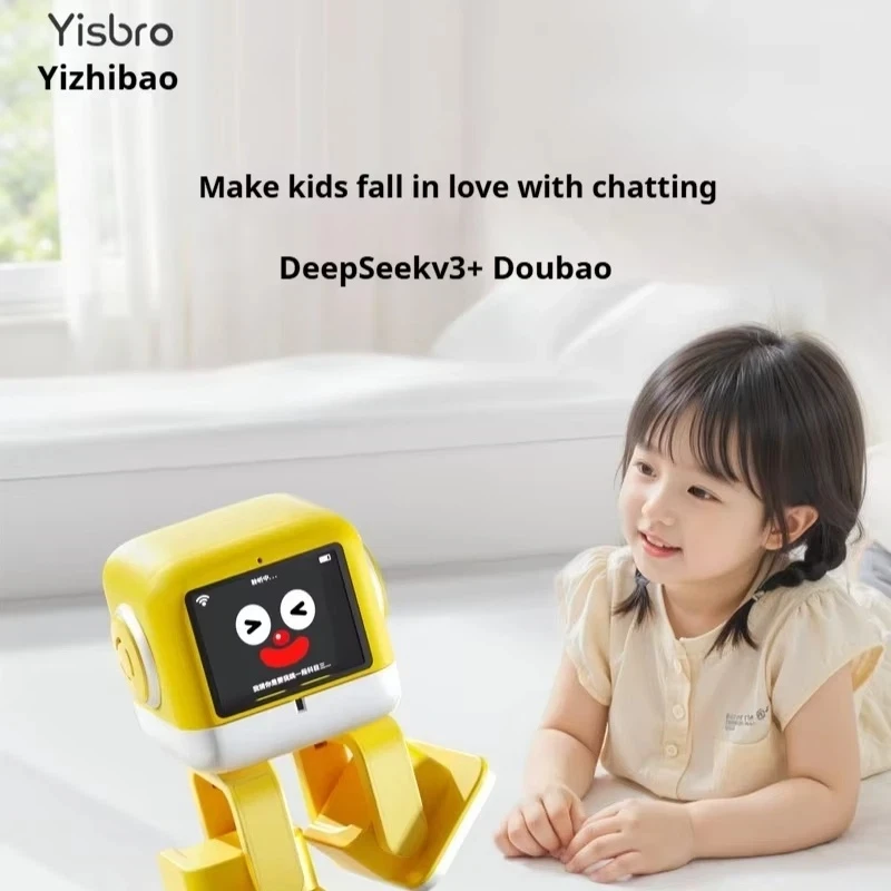 

Yisbro Deepseek V3+ Doubao Ai Robot Toy Intelligent Interactive Chatting Desktop Pet Companion Children Birthday Gift For Boys