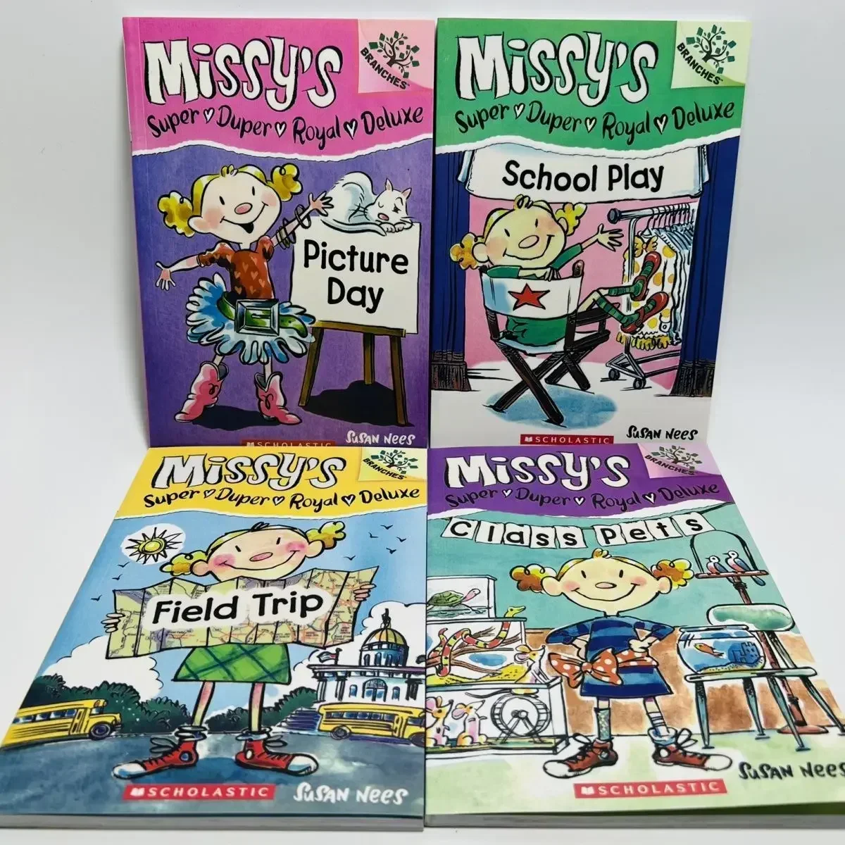 4Pcs/Set Scholastic…