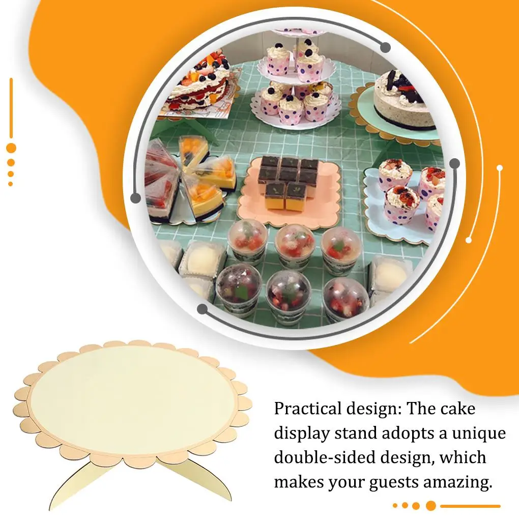 

Cake Stand Dessert Fruit Muffin Holder Event Party Decoration Plate Tray Home Dining Kitchen Accessories