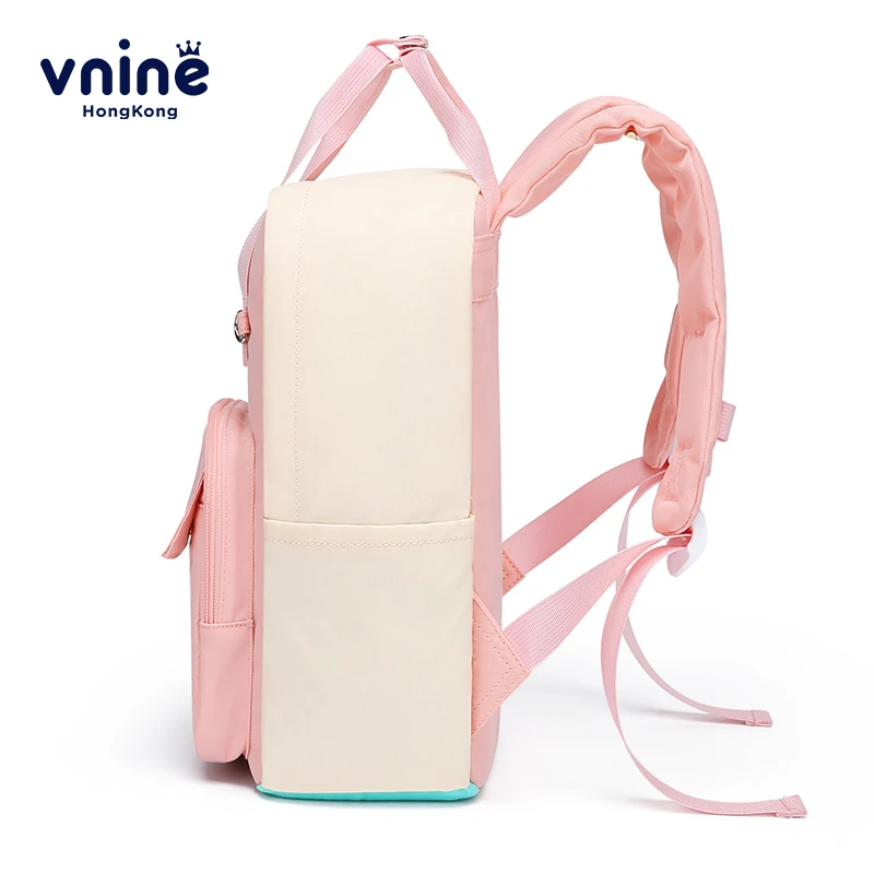 V.NINE-mochila escolar de nailon para niños y niñas, morral escolar Unisex de 3 años para preescolar