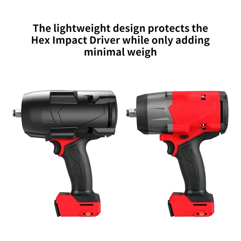 

2Pcs 49-16-2967 Protective Boot For M18 Fuel 1/2 Inch Torque Impact Wrench 2967-20 Protective Boot For M18-B91B