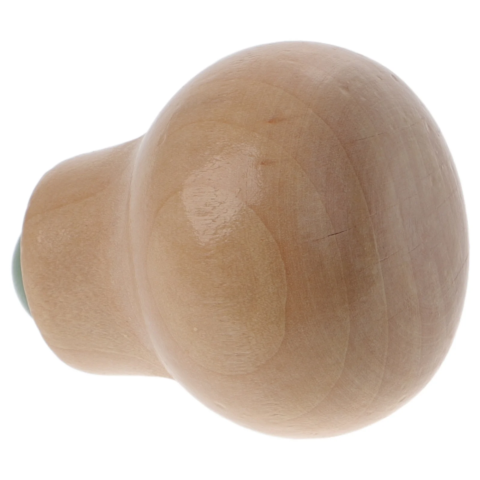 Rodillo de masaje Facial con mango de madera, herramienta de masaje Facial portátil, rodillo de Estiramiento Facial compacto de acero inoxidable, esencial para el cuidado de la piel