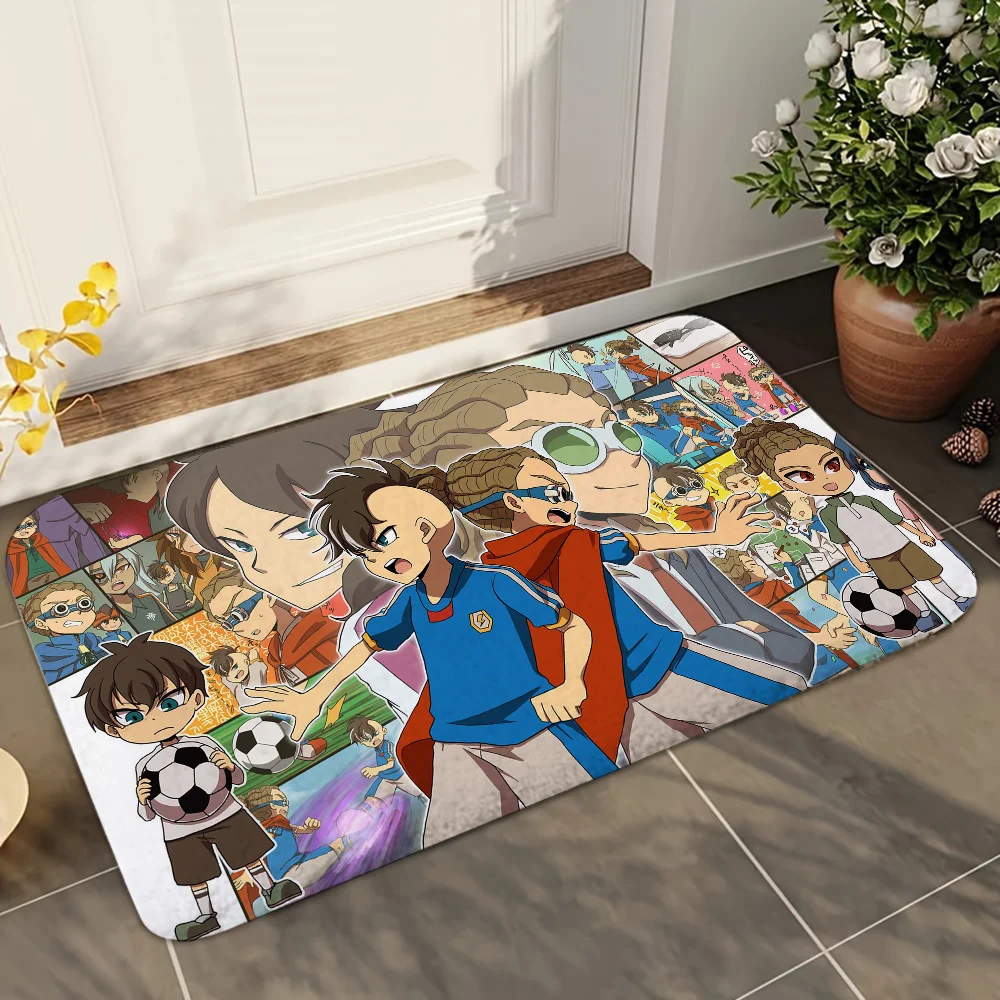 1PC Anime Inazuma Eleven Floor Mat Doormats Home Carpet Foot Mat Bathroom Absorbent Mats Anti-Slip Mats Home Decor