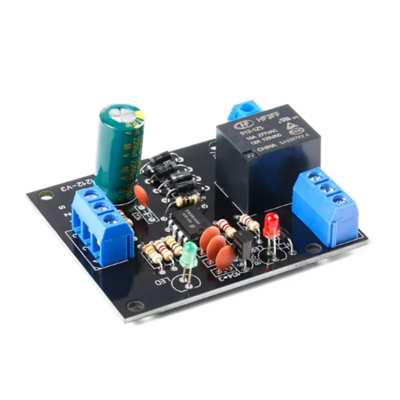 2pcs Water Level Switch Sensor Controller, DC 12V Power Supply, Automatic Water Pumping Up and Drainage for Water Tank and Tower