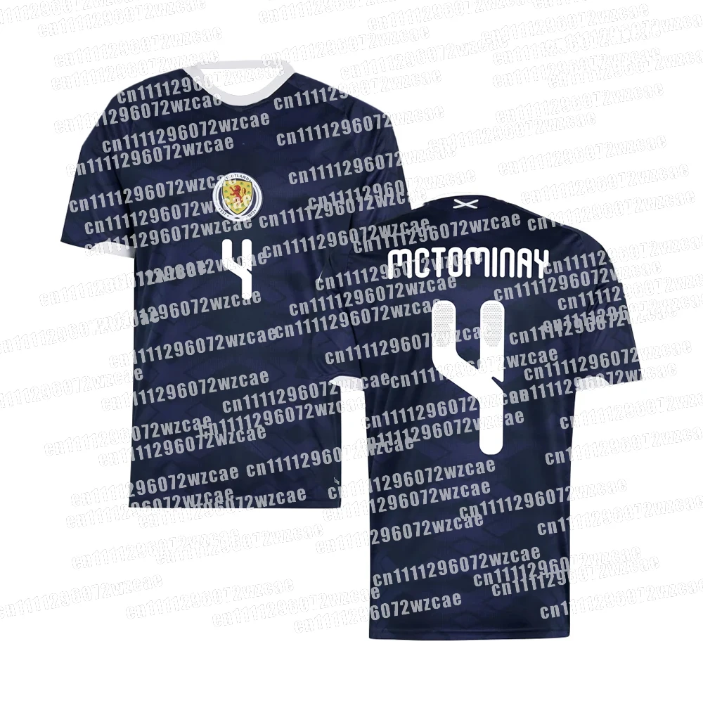 

Мужская спортивная футболка McTominay 2026 года (хит продаж) # 4 комплекта футболок для родителей и детей, быстросохнущие, дышащие, для тренировок по футболу, спортивная одежда