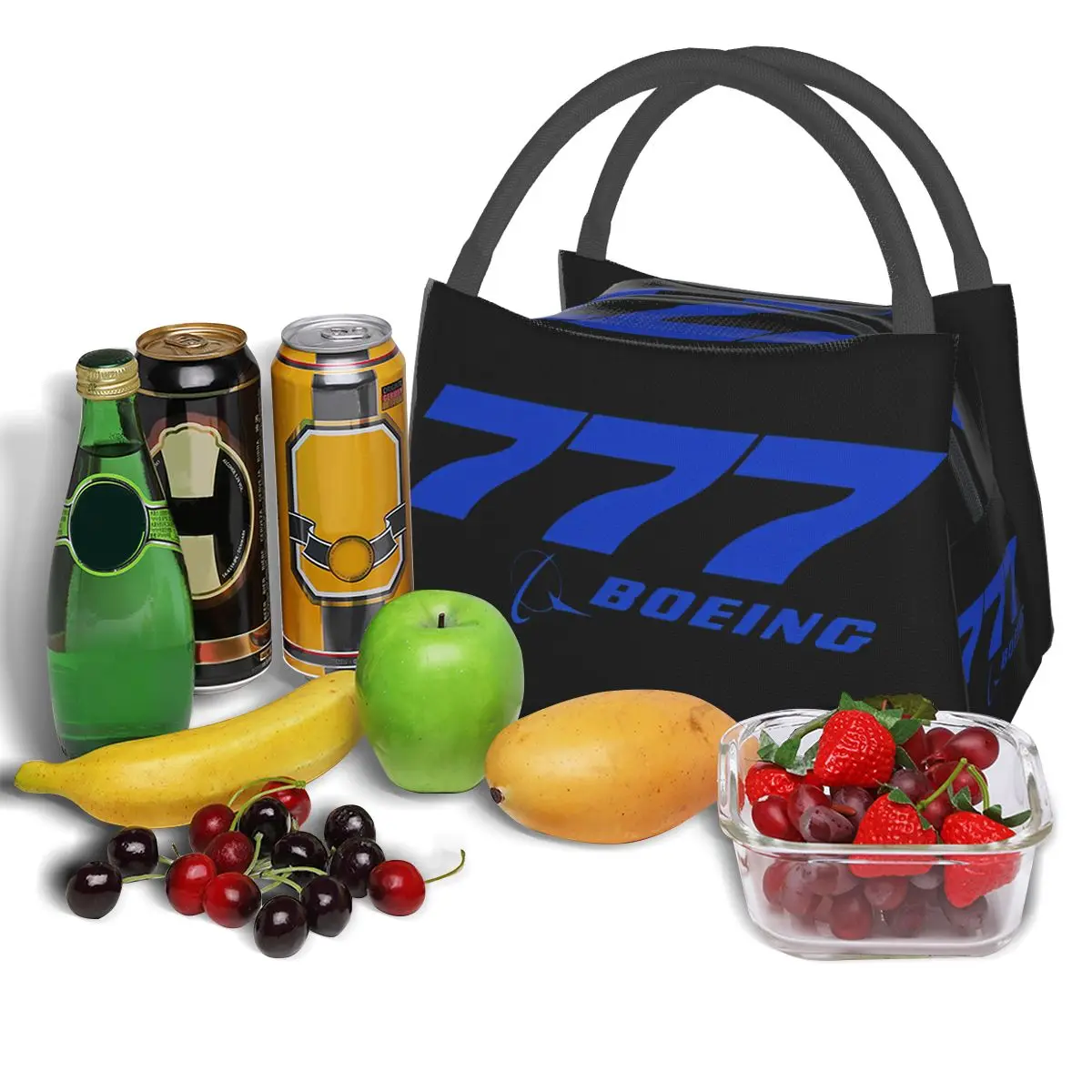 Boeing 777 Logo Portable insulation bag for Cooler Food Office Pinic Container