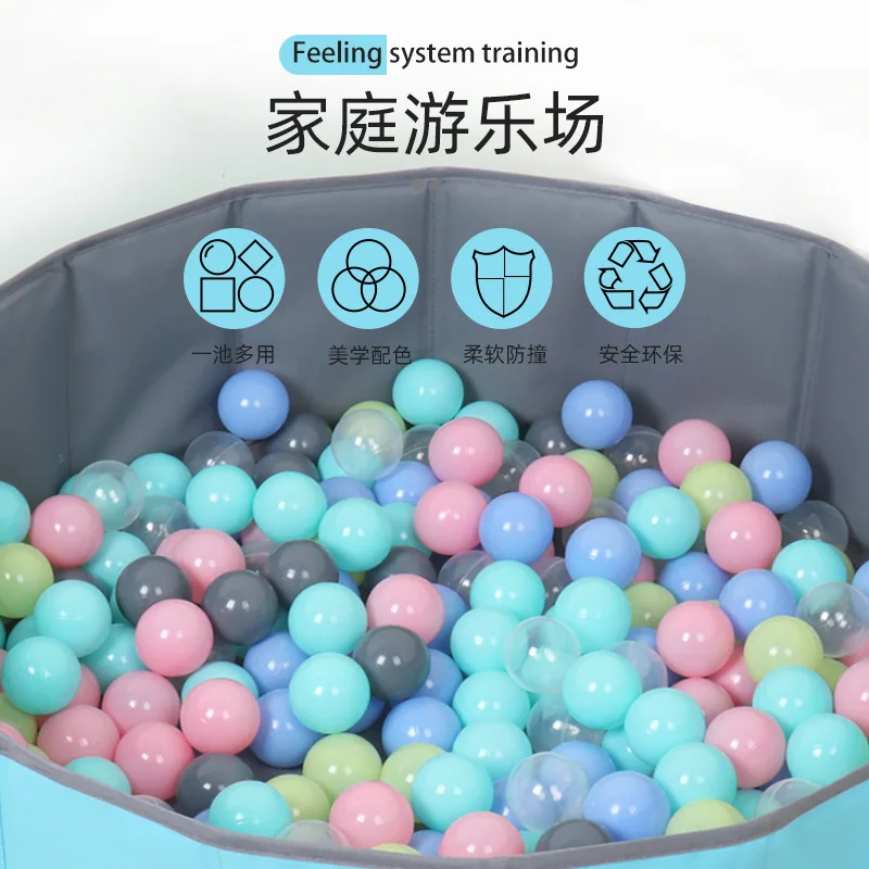 Indoor Children's Game Fence Ball Pool Baby Toy Baby Folding Game Fence Seaside Beach Garden Play Water Fun Toys Inflate Lounge