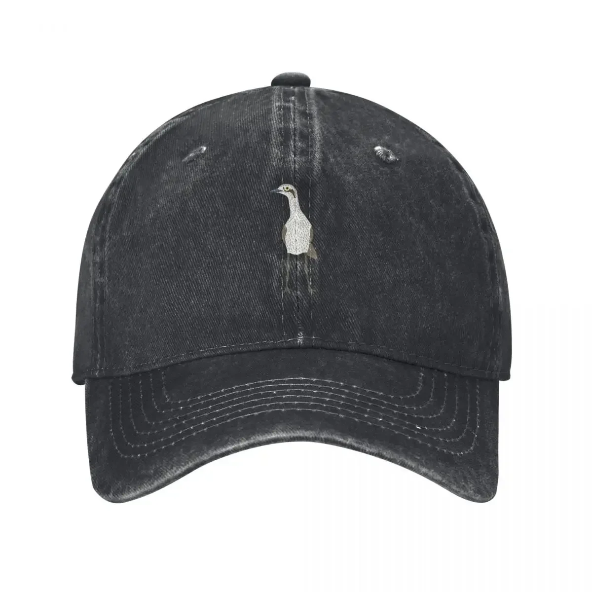 

Bush Stone-Curlew on Black Baseball Cap dad hat western Hat tea Hat Thermal Visor Girl'S Hats Men's