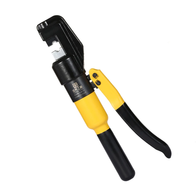 Small Hydraulic Pliers Professional Electrician Hydraulic Plier YQK-70/120/240/300 Crimping Tongs Manual Labor Saving Pincers