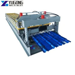 Steel Sheet Metal Roof Wall Panel Roll Former Glazed Tiles Roll Forming Machine Roofing Sheet Making Machine