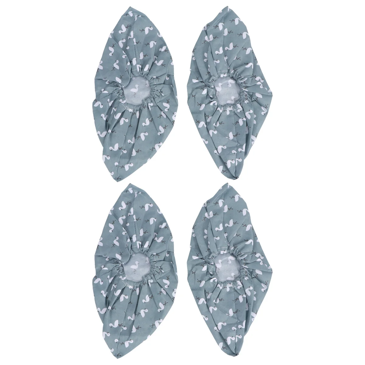 2 Pairs Thickened Antislip Shoe Cover Washable Breathable Dustproof Nonslip Foot Covers Household Reusable Male Female Student