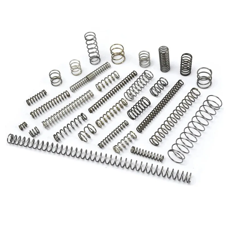 

10Pcs Compressio 304 Stainless Steel Spring Return Small Long Wire Dia 0.5mm Outer Dia 2.9-8mm Length 5-30/300mm Customizable
