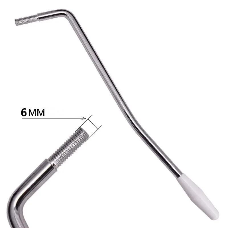 M6 Tremolo Bridge Arm Whammy Bar for ST Electric Guitar Electric Strap Chrome Black Gold Thread Diameter 6mm Guitar Accessorie