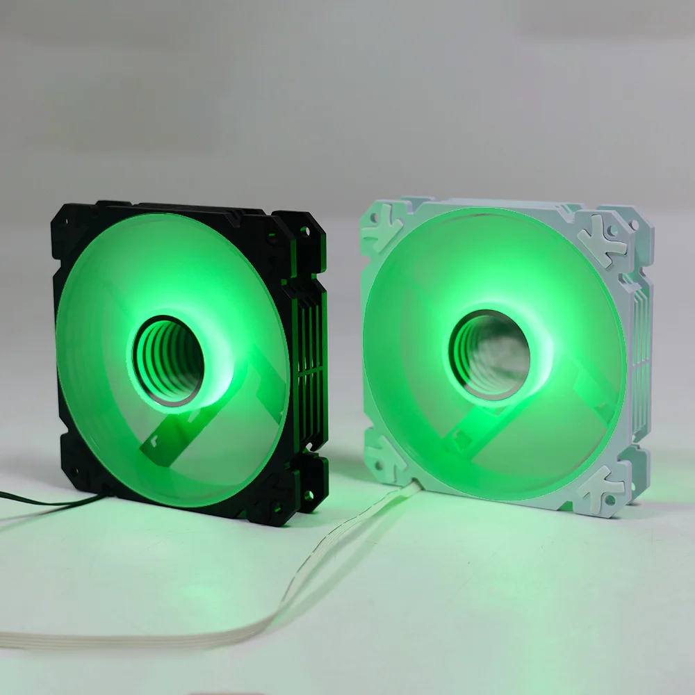 MANMU Mirror Case Computer pc Fan 120mm Rgb Cooler Fan For pc Gaming Silent Fans Cooling