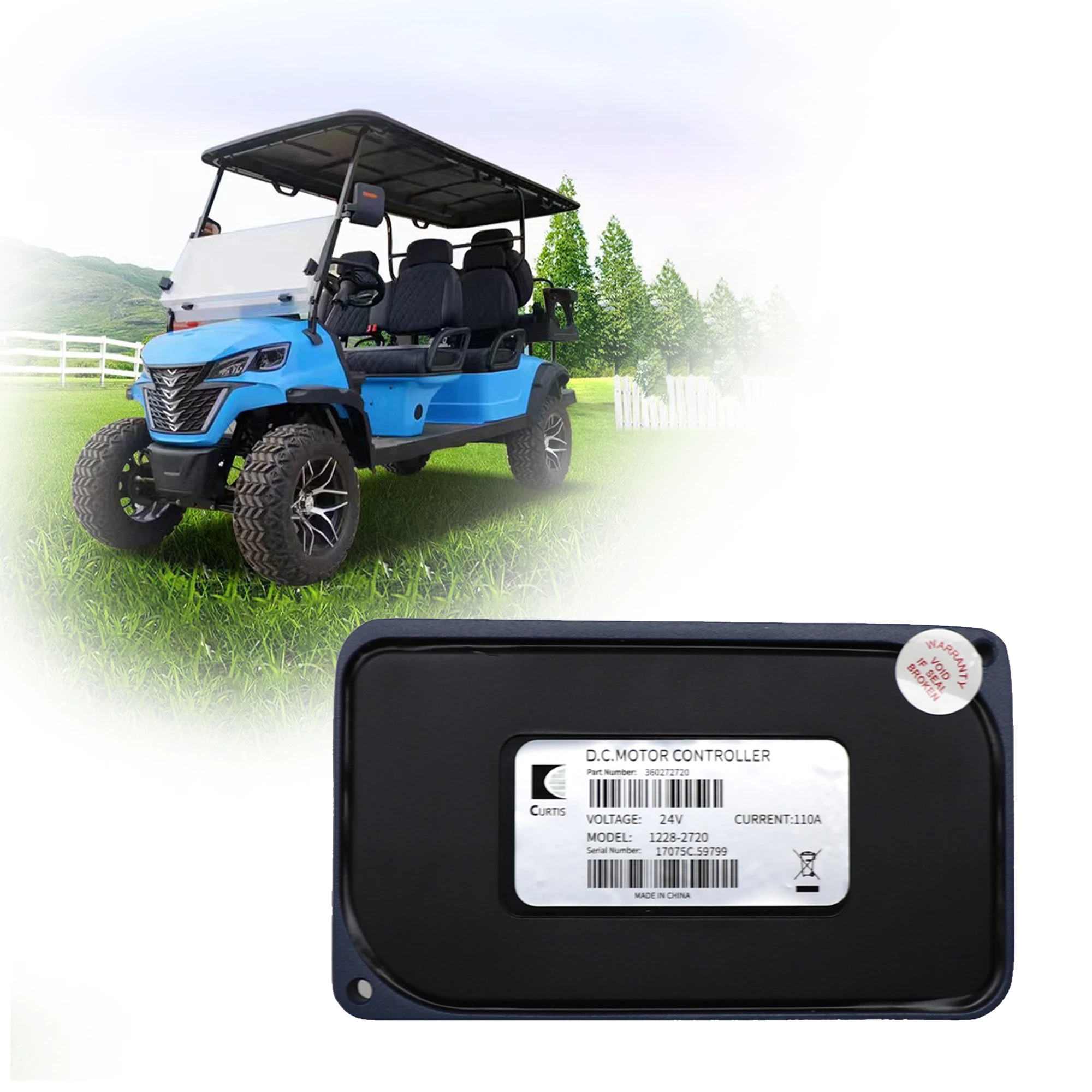 1228-2720 24V 300A DC Motor Controller for Curtis Forklift pallet truck stacker Material Handling Equipment