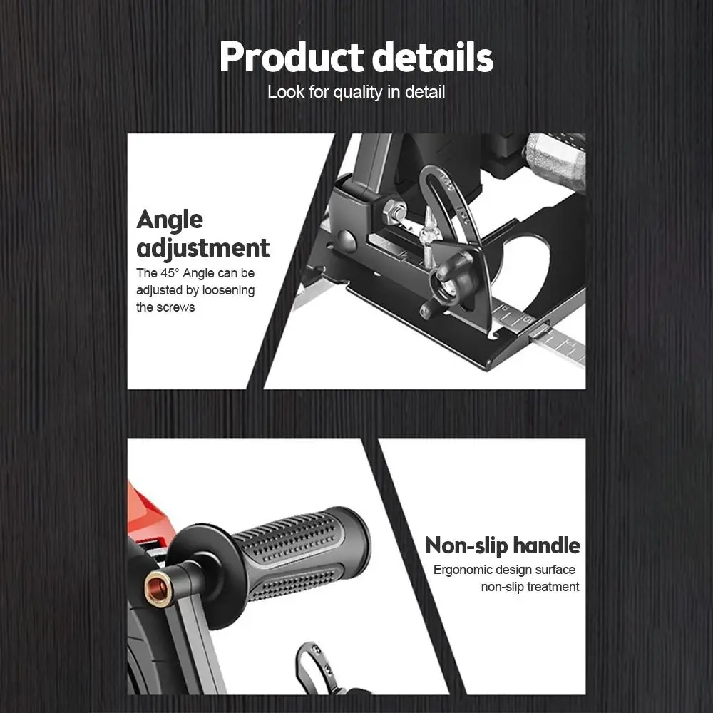 

Профессиональная регулируемая подставка для угловой шлифовальной машины, экономящая силы, для резки дерева, универсальный кронштейн для циркулярной пилы, для плотников