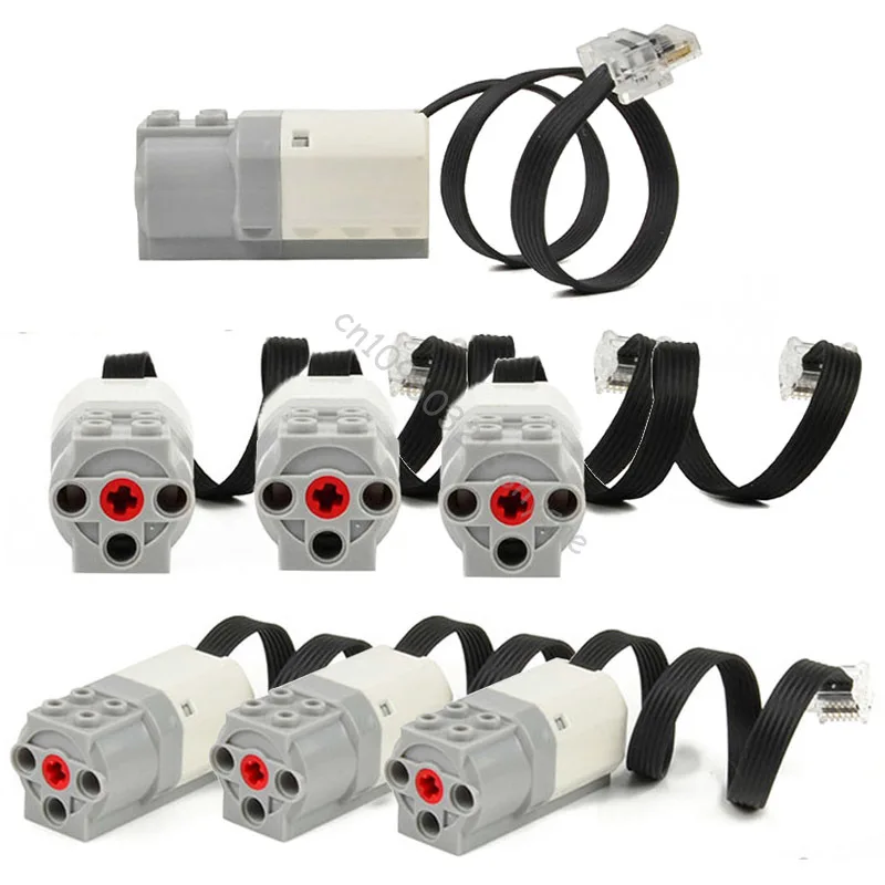 Nowe klocki elektryczne 45303 Funkcja Zasilania Wedo 2.0 Średni Silnik Techniczny Kompatybilny z 45300 Robotyka Scratch 3.0 Klocki Konstrukcyjne Zabawka DIY