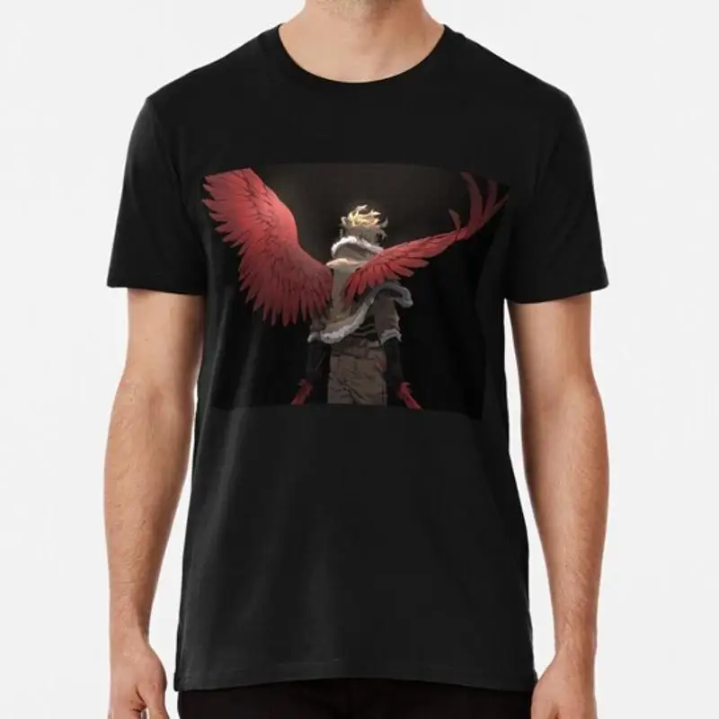 Mha the Back Of A Real Hero Hawks S to 5XL Made in USA  T shirt