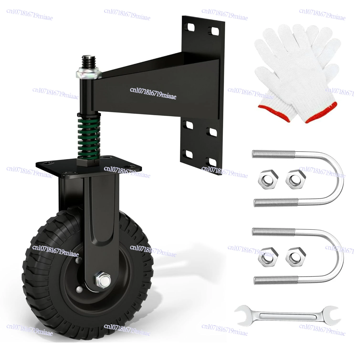 5-Inch (about 12.7 cm) door wheel fence door wheel is suitable for wooden or metal pipe doors