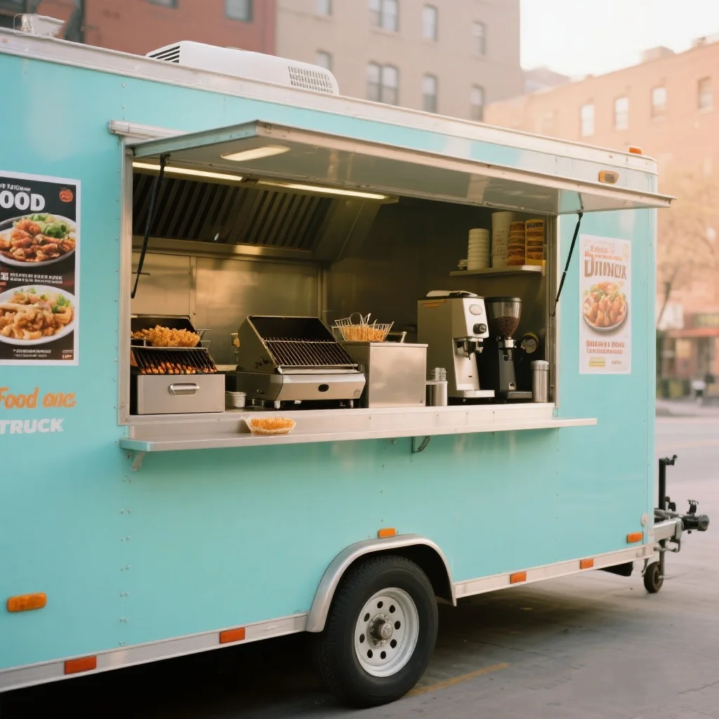 

Индивидуальный прицеп для хот-догов с барбекю, мобильный кухонный прицеп для грузовика быстрого питания, полностью оборудованный уличный прицеп для фаст-фуда