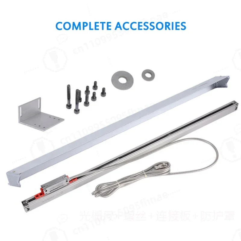 SINO KA300 0.005mm Optical Grating Ruler Sensor Linear Scale For DRO Lathe Milling Machine TTL 70m~ 420mm