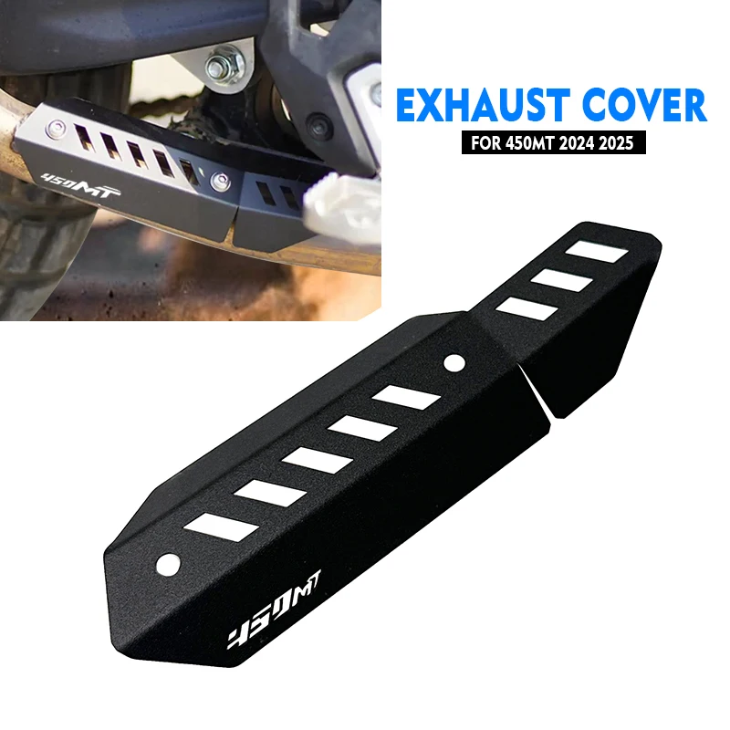 

For CFMOTO 450MT 450 MT MT450 mt450 2024 2025 Motorcycle Exhaust Pipe Protector Heat Shield Cover Guard Anti-scalding Cover