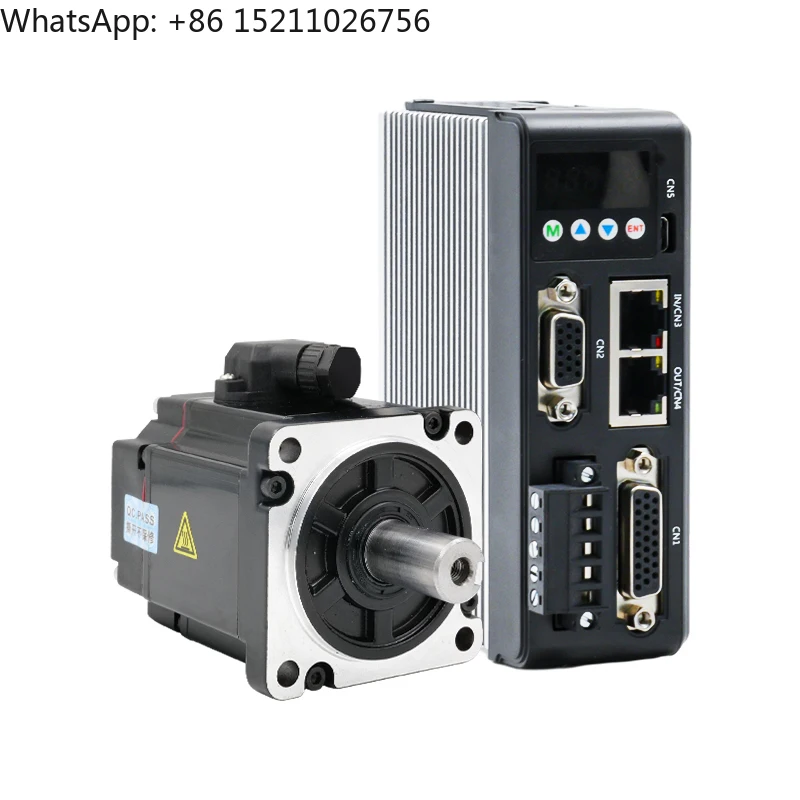 60ASM200-1024C/2500C + MCAC610 Good Quality 200W DC Brush Permanent Magnet Servo Motor Driver Kit 10A 36V 3000rpm for Fan & Boat