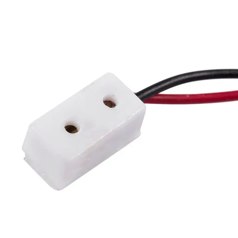 ABGI 9V Battery Connector with Wire and Single Receptacle for Dollhouse Miniature 2Pcs