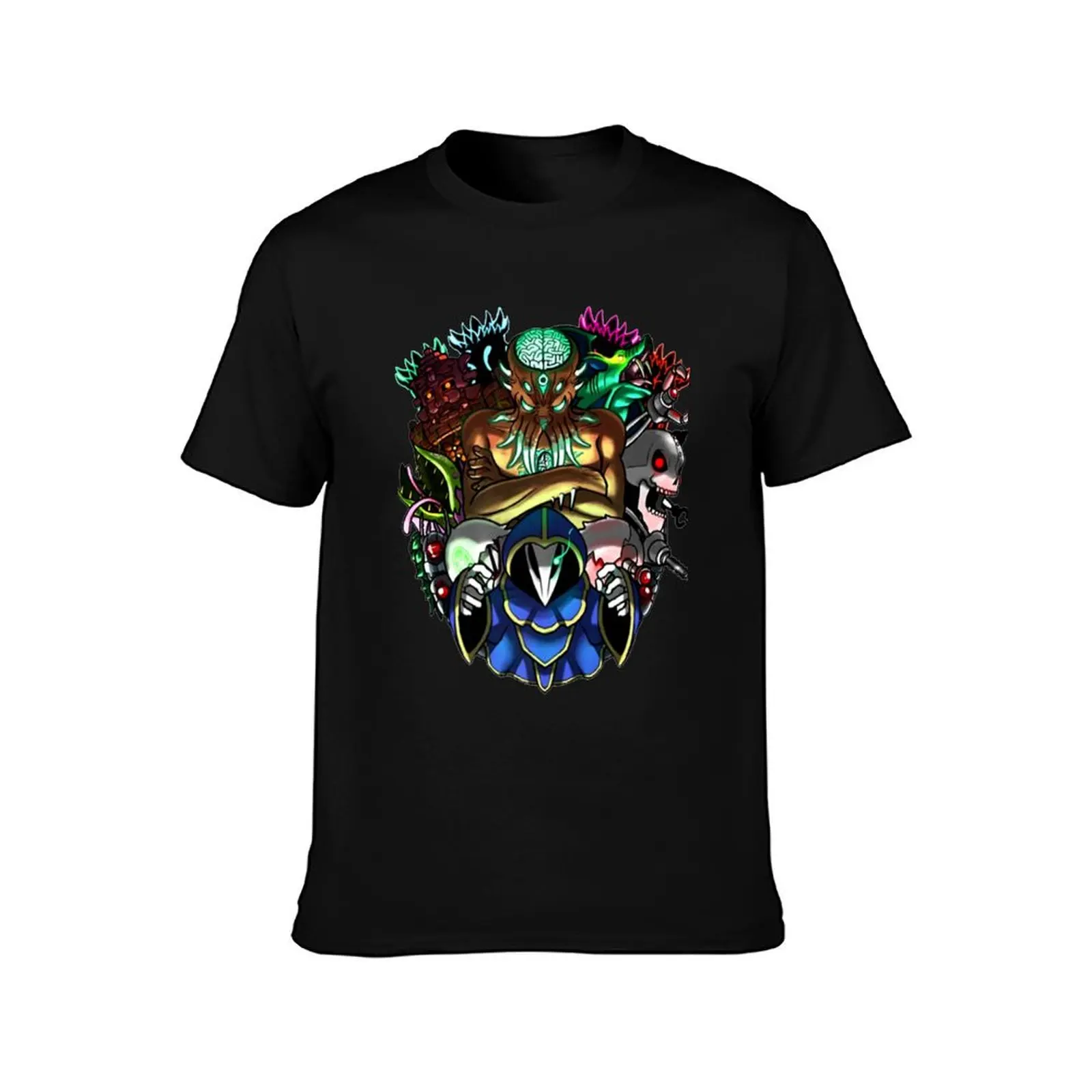 Terraria Game Funny Design T-Shirt Summer Casual Cotton Tee Oversized Streetwear Tops Vintage Graphic Print Unisex Men Women