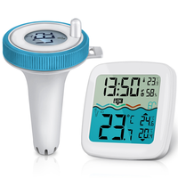 High Quality-Premium Wireless Pool Thermometer Outdoor And Indoor Monitoring For Accurate Temperature And Humidity Readings