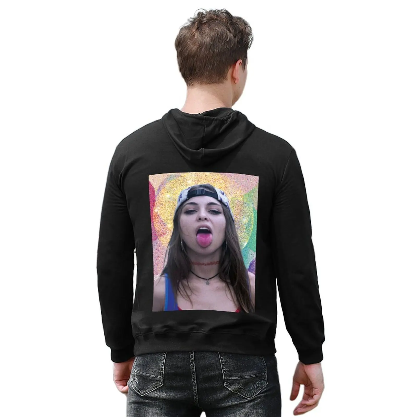 رايلي ريد هوديي الرجال العرق قميص الرجال ارتداء الرجال مصمم ملابس الرجال الشتاء سترة أنيمي هوديي #6