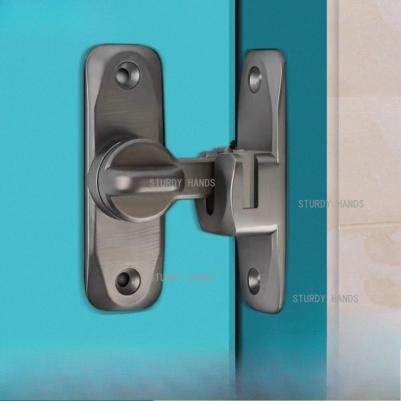 

Штифт из цинкового сплава, пряжка замка дверного болта, двухтактный штифт, неперфорированная простая пряжка дверного болта, 1 шт.