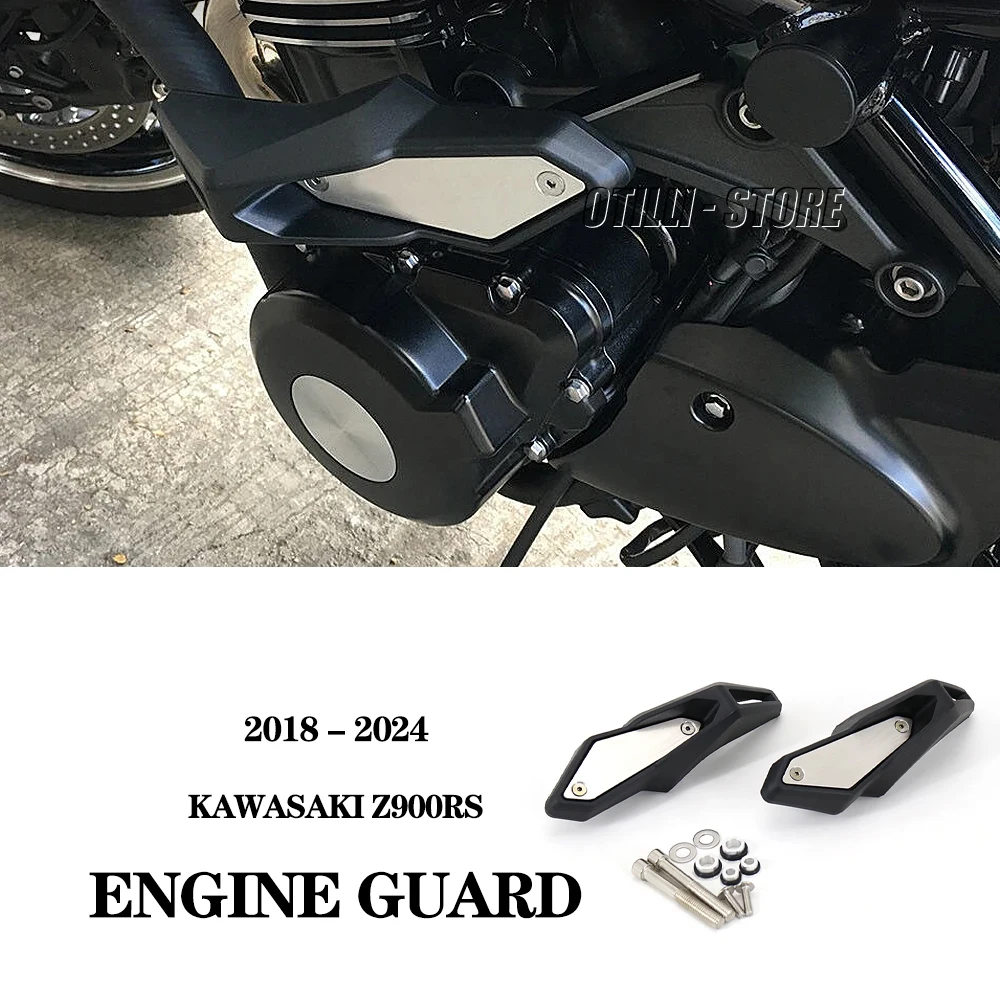 Z900RS Frame Slider Case Stator Cover For Kawasaki Z 900 Z900 RS 2018-2024 SE Cafe ABS Motorcycle Engine Guard Falling Protector