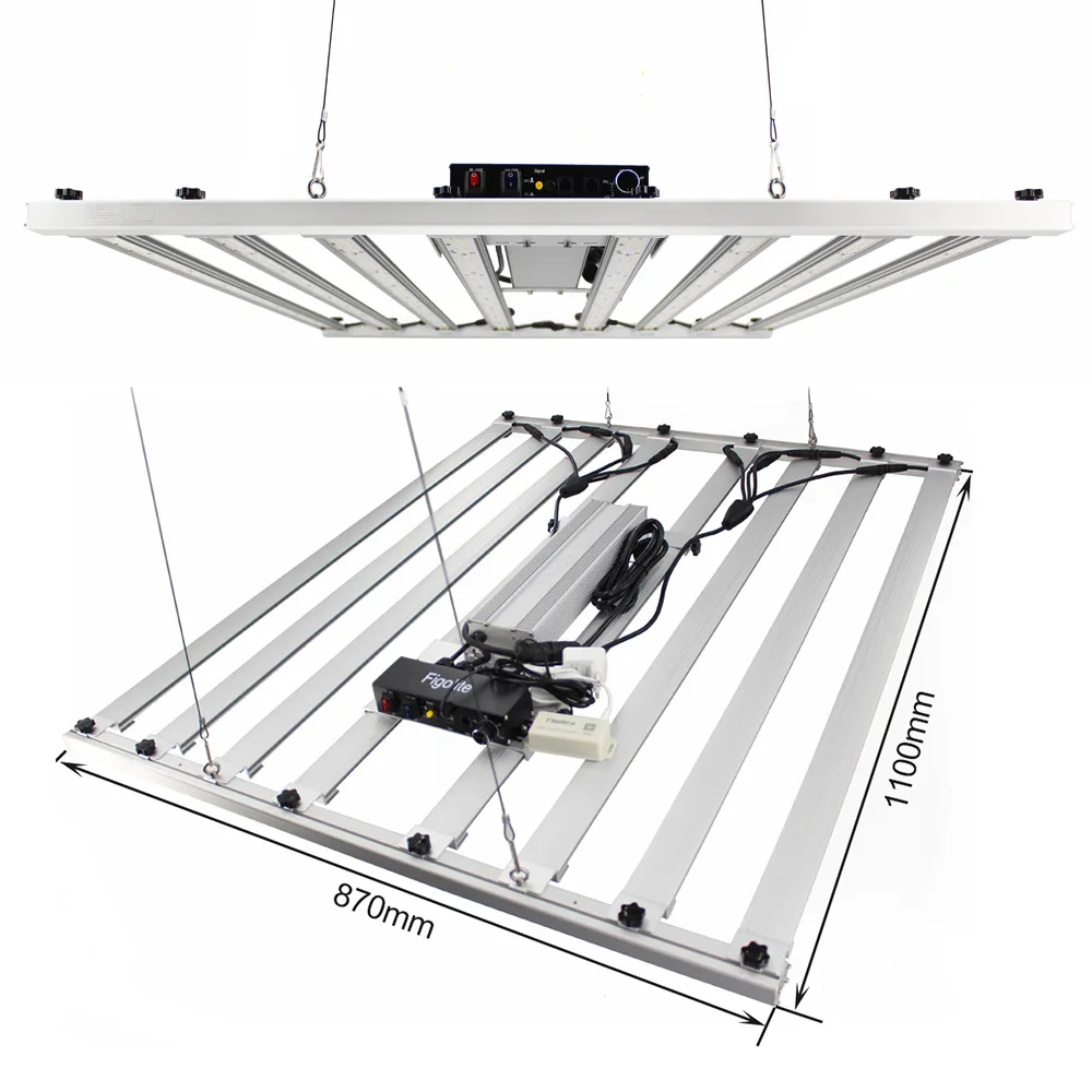 Figolite 720W light strip plant light, genuine LM301H EVO full spectrum plus 660nm UV IR