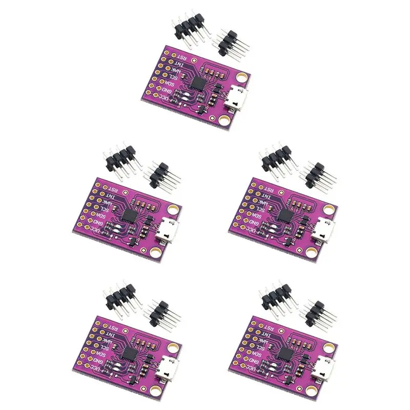 B04B-5X CP2112 Module CCS811 Debug Board USB To Smbus/I2C Communication Module USB To I2C Communication Module Fast