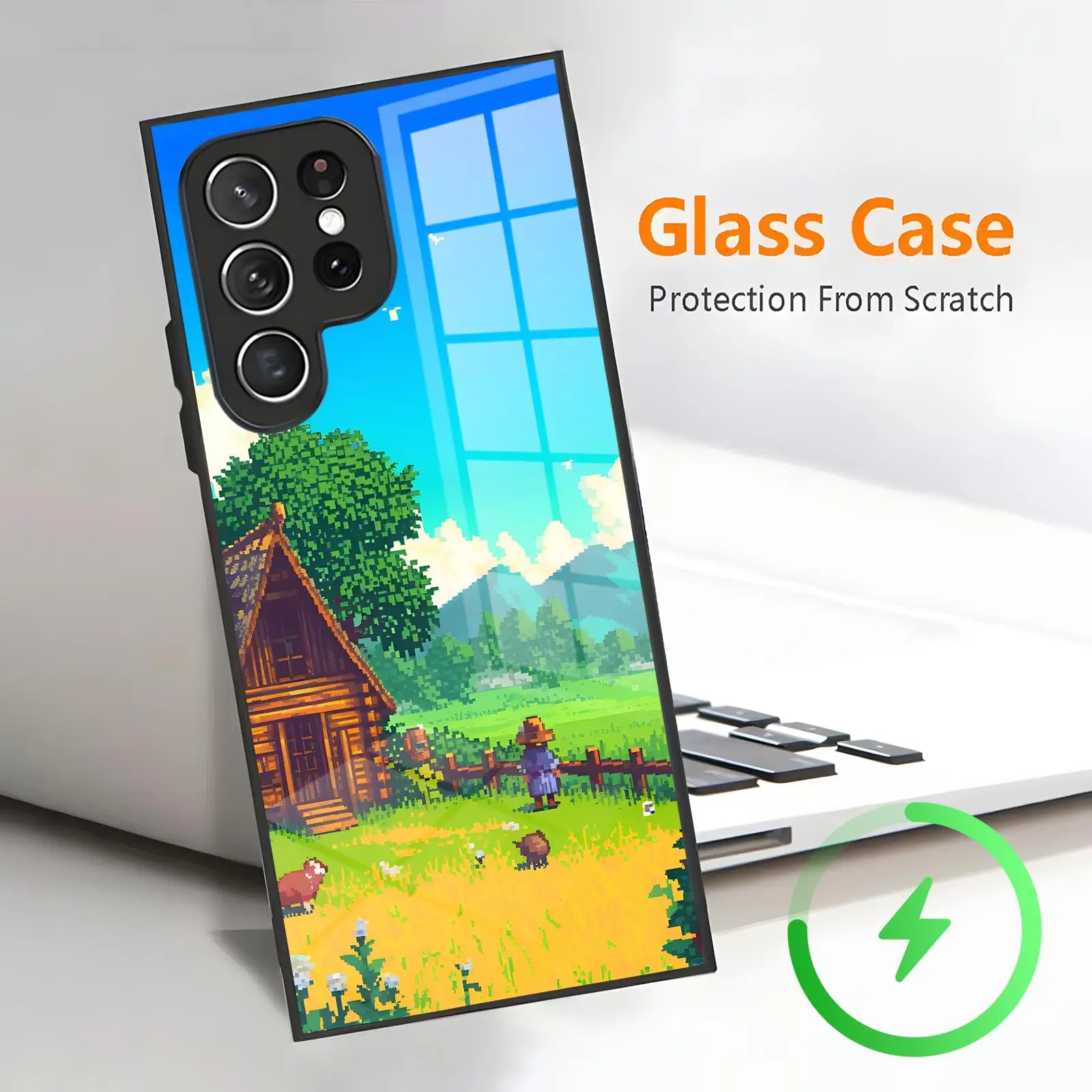 Classic game Stardew Valley Phone Case For Samsung S26 S25 S24 S23 S22 S21 Plus Ultra Note20 Magnetic Glass Phone Case