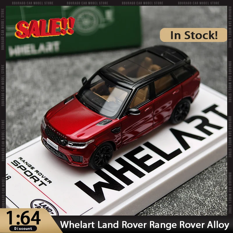 

Новинка на складе Whelart 1:64 Land Rover Range Rover Discovery Sport, ограниченная серия, литые под давлением украшения из сплава, игрушки на заказ, подарок