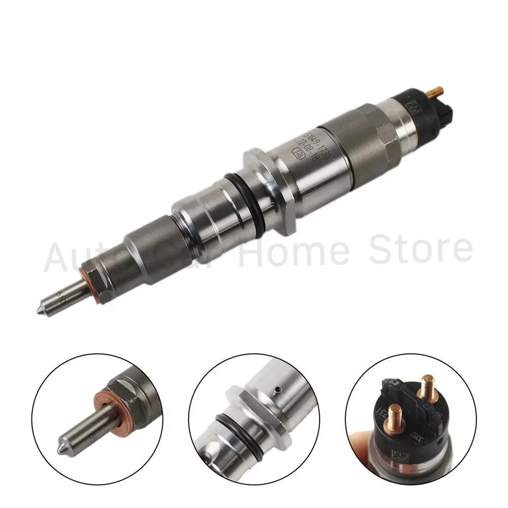 New Diesel Fuel Injector 0445120231 For Komatsu PC200-8 Cummins QSB6.7 QSB5.9 3976372 5263262 4945969 0445120059