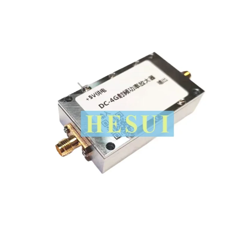 20dBm 18dB DC- 4GHz Amplifier Microwave RF power amplifier module RF signal Broadband amplifier Gain drive 4GHz module board