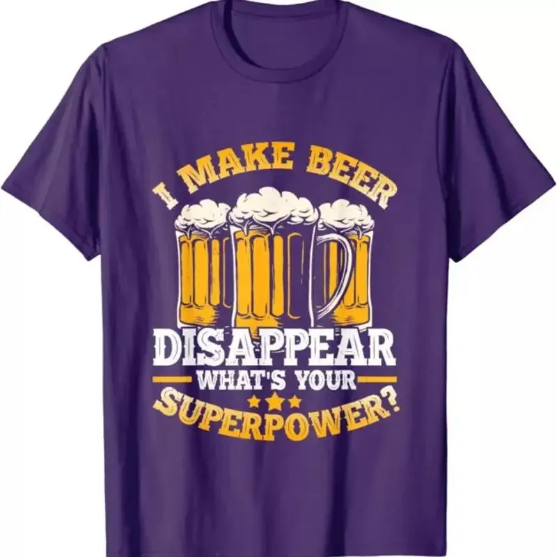 I Make Beer Disappear What's Your Superpower Funny T Shirt