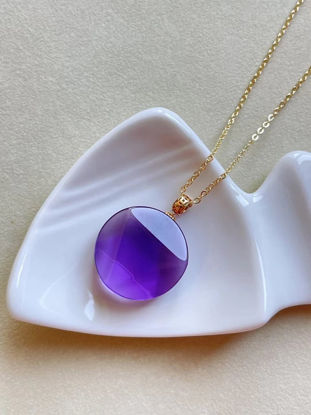 

Натуральный фиолетовый аметист кварцевый кулон 21*9 мм круглый аметист ювелирные бусины для женщин и мужчин ожерелье Бразилия AAAAAA