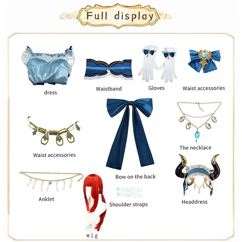 Nilou cosplay traje genshin impacto carnaval uniforme peruca anime trajes de halloween feminino jogo @ 0z *