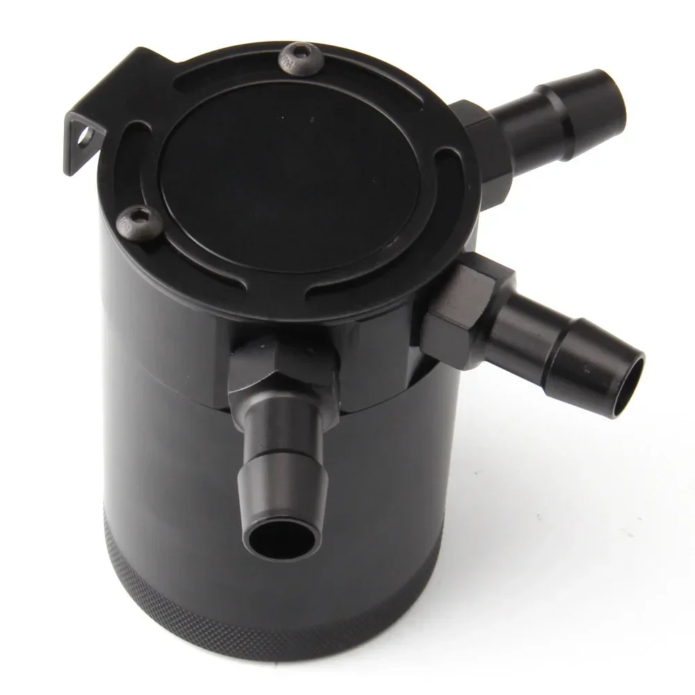 Car modified new three-hole ventilator oil pot, waste gas waste oil recovery pot, double-sided oil outlet recovery pot