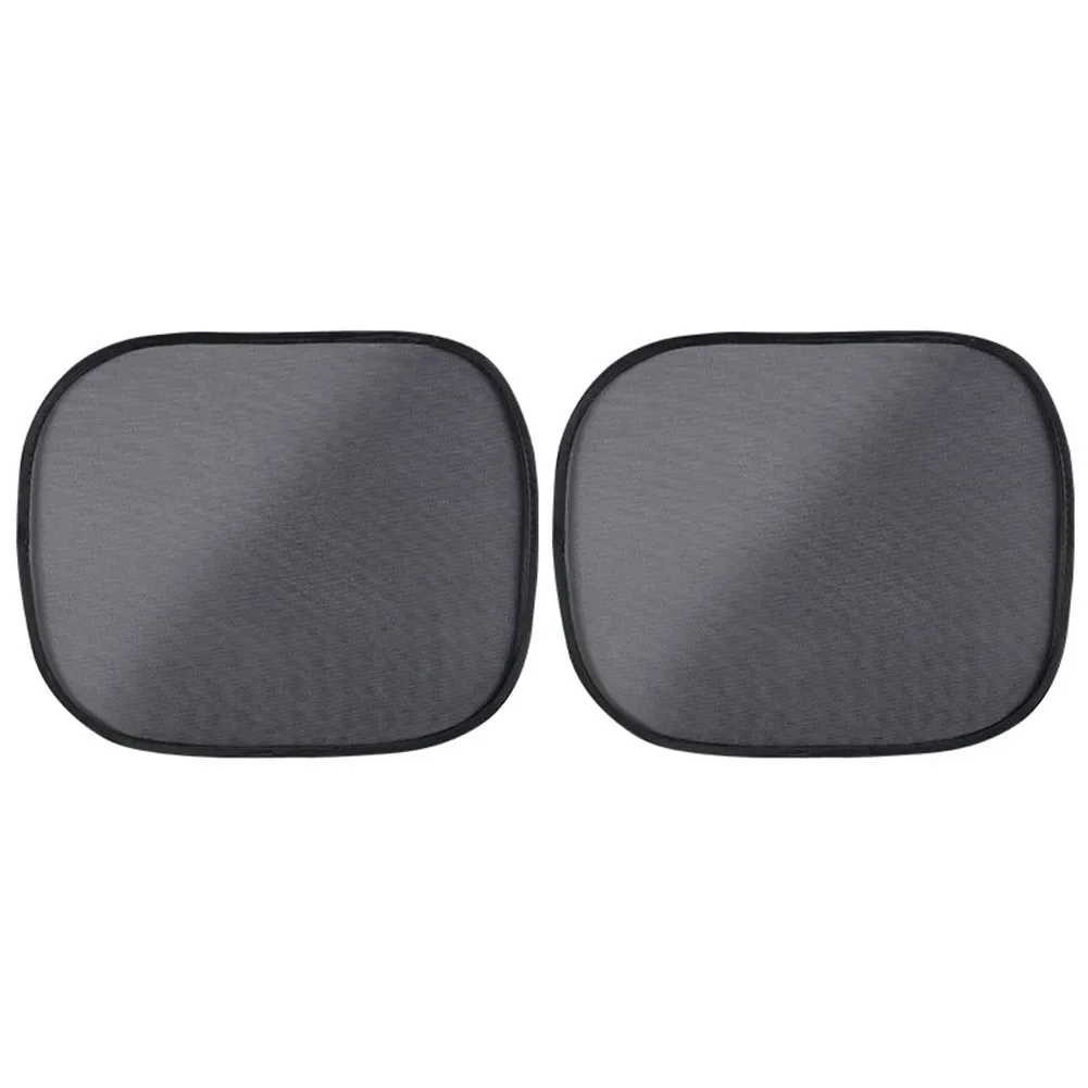 

UV Protection Car Window Shade Car Rides Outdoor Activities Black Car Side Window Protection Mesh Cover Organized Storage